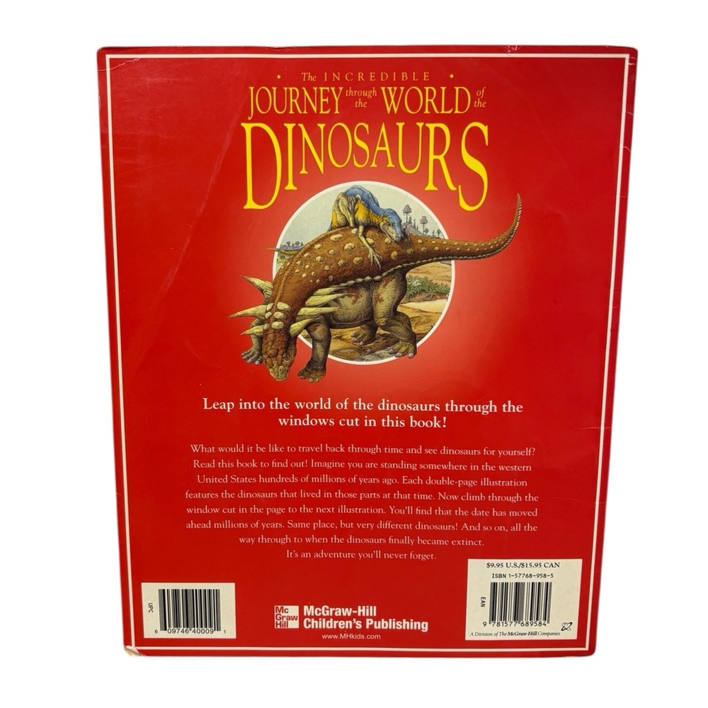 Journey Through the World of the Dinosaurs Book - Picture 2 of 12